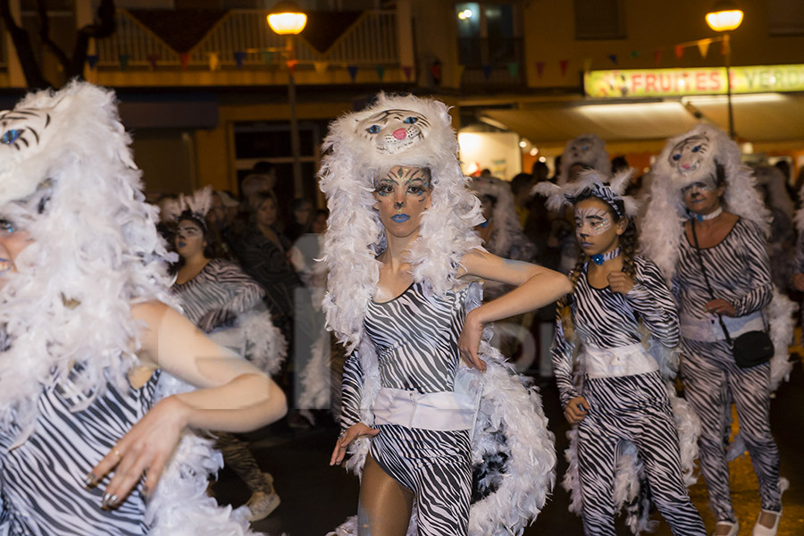 Rua del Carnaval de Les Roquetes del Garraf 2017